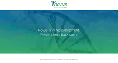 Desktop Screenshot of novusvc.com